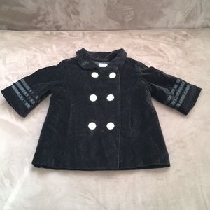 Baby Gap Girls velvet jacket
